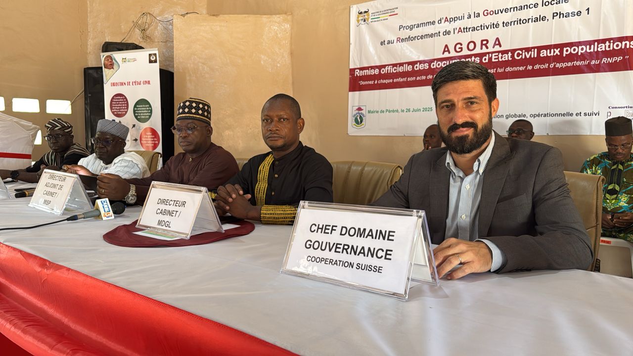 Démarrage de la Phase 1 du Programme AGORA : ACAD Bénin présent aux côtés des communes de Parakou, Pèrèrè et N’Dali